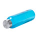 Konga blauw  glazen fles 