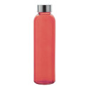 Konga red  glass bottle 
