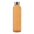 Konga oranje  glazen fles 
