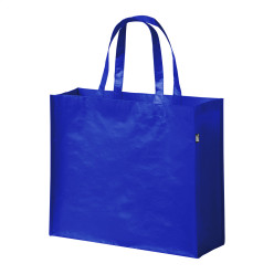 Laster blue  RPET shopping bag 