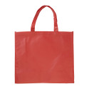 Laster rood  RPET-boodschappen tas  