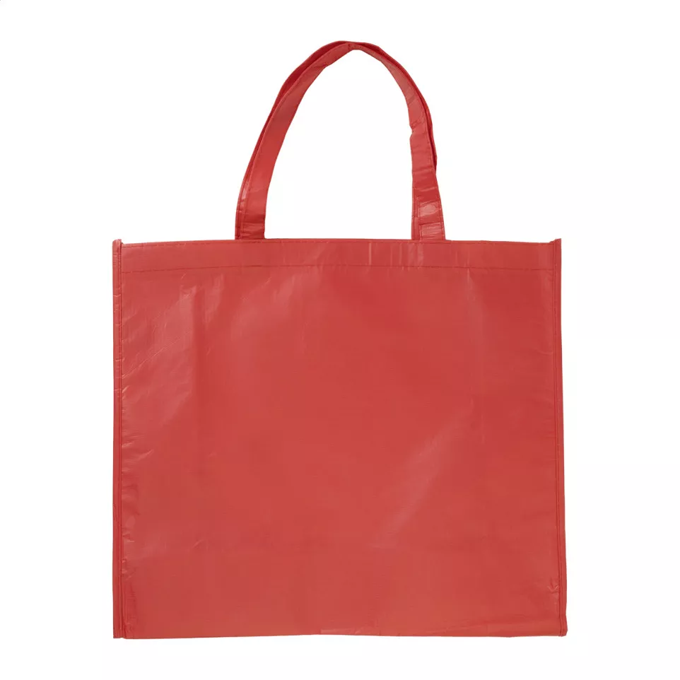 Laster rouge  sac shopping en RPET 