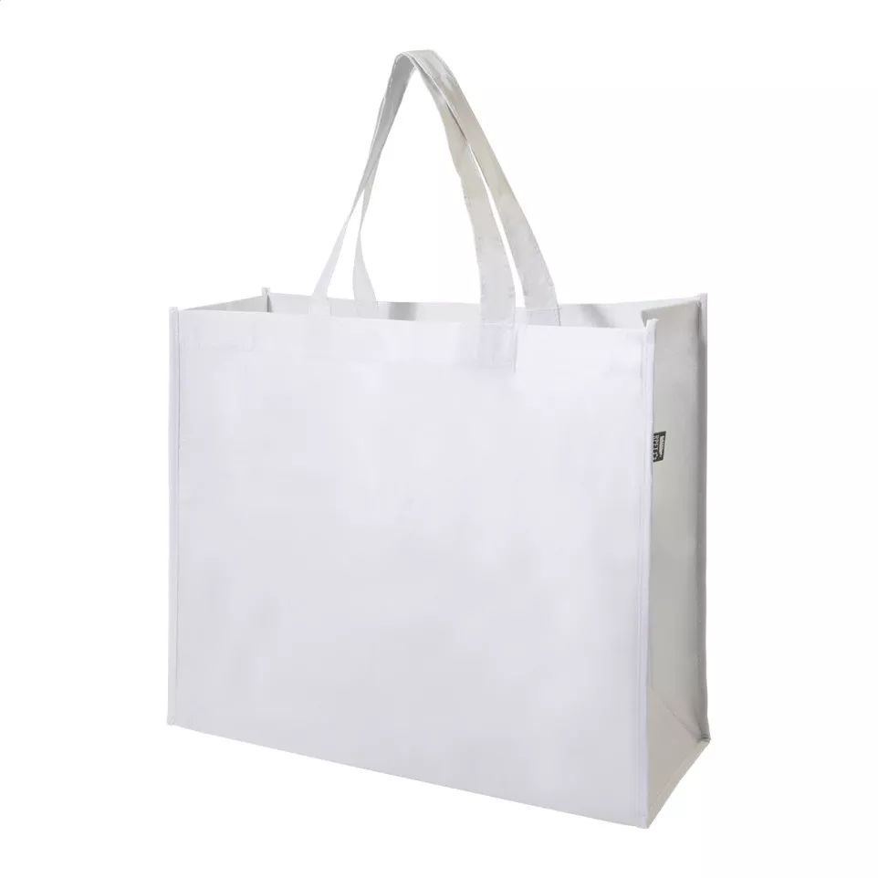 Laster wit  RPET-boodschappen tas  