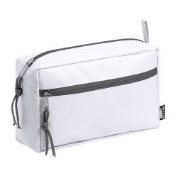 Cosmax blanc  trousse de maquillage en RPET 