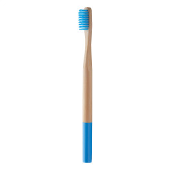 ColoBoo bleu naturelle brosse à dents en bambou 