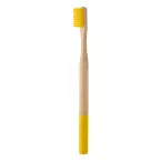 ColoBoo jaune naturelle brosse à dents en bambou 