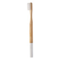 ColoBoo blanc naturelle brosse à dents en bambou 