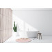 Rontry blanc  tapis de bain pour sublimation 