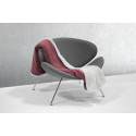 Sammia bordeaux  couverture polaire 