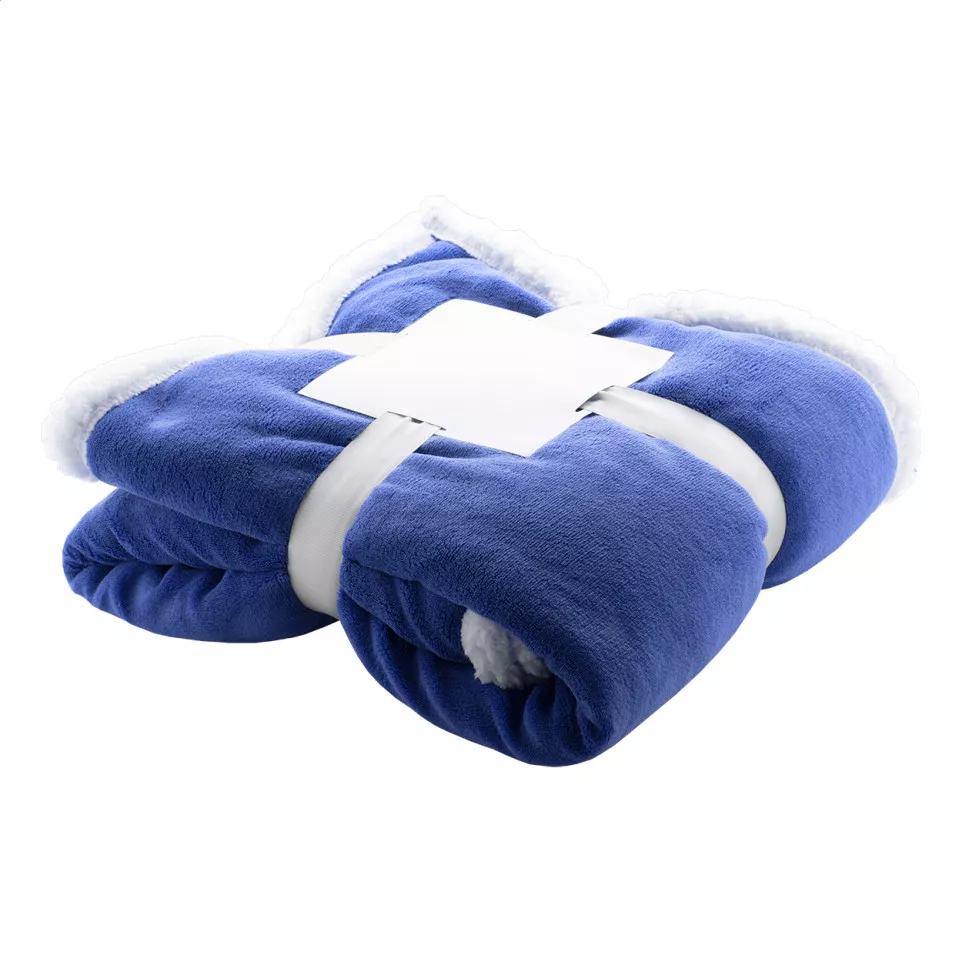 Sammia blue  coral fleece blanket 