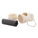 Bocin beige  distributeur de sacs pour chien 