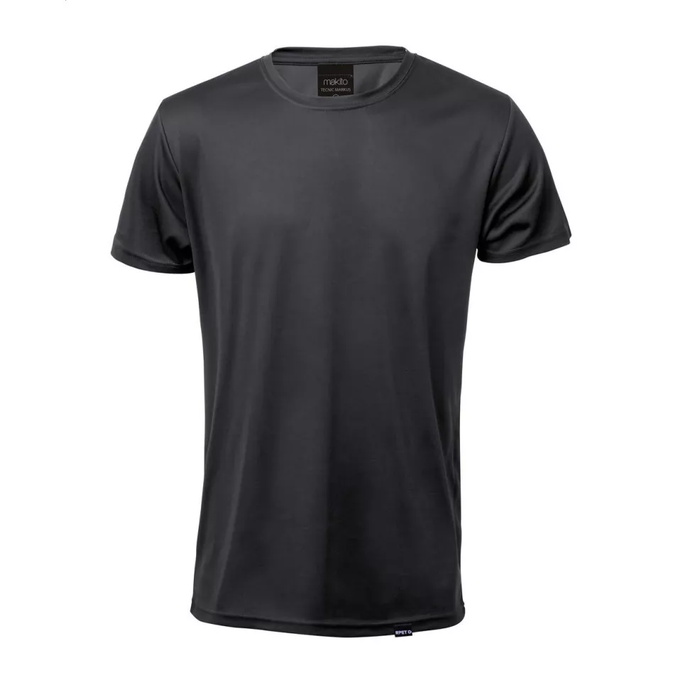 Velocity noir  T-shirt sport en RPET XXL