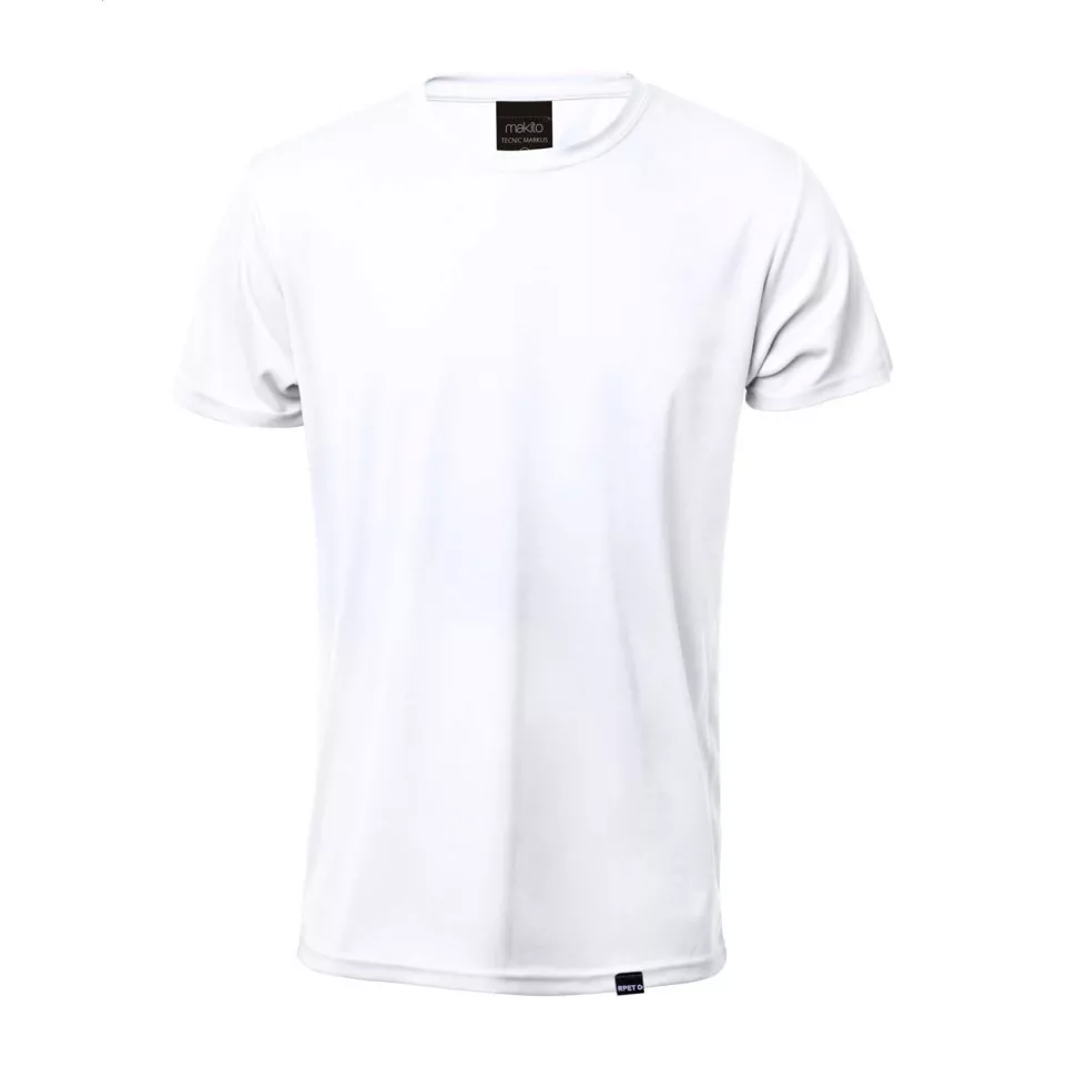 Velocity blanc  T-shirt sport en RPET...