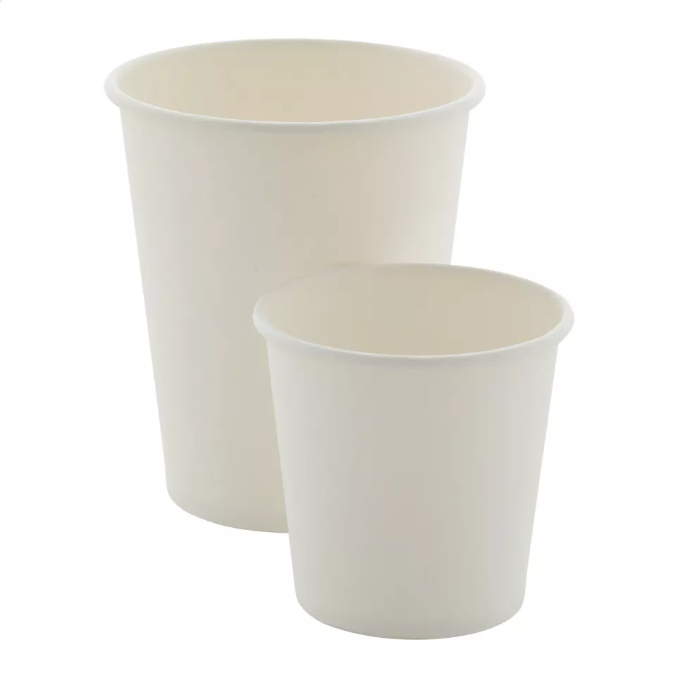 Papcap M wit  papieren beker, 240 ml 