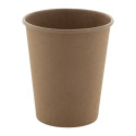Papcap M beige  papieren beker, 240 ml 