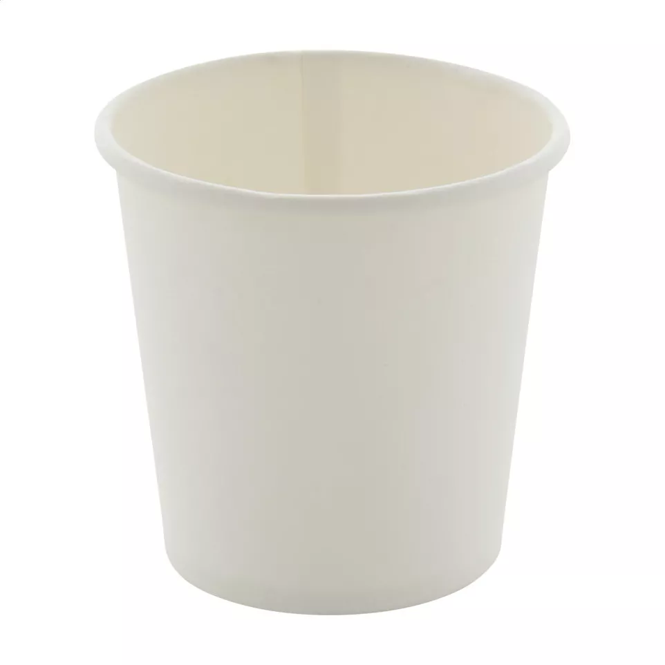 Papcap S wit  papieren beker, 120 ml 