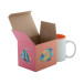 CreaBox Mug A wit  custom made mok doos 