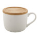 Athena white  porcelain mug 
