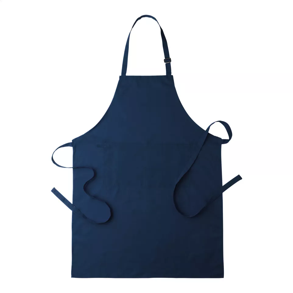 Garcon bleu foncé  tablier de cuisine 