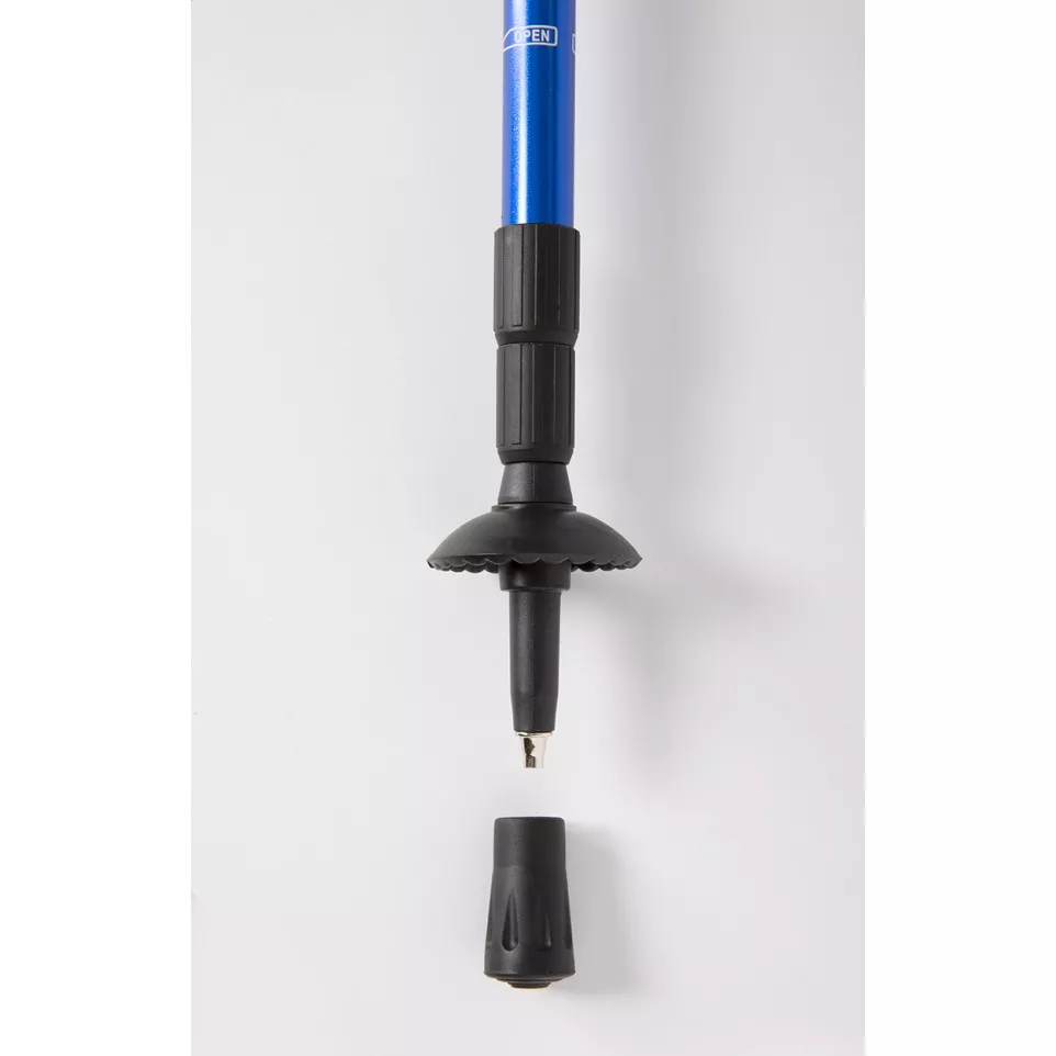 Pulpit blue black nordic walking sticks 