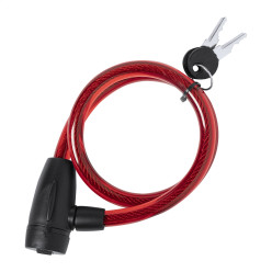 Billok rouge noir antivol pour bicyclette 