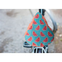 CreaRide wit  custom made zadelhoes 