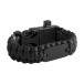 Peary zwart  survival armband 