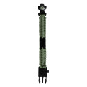 Peary vert noir bracelet survie 