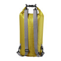 Fragosa yellow  dry bag backpack 