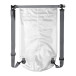 Fragosa white  dry bag backpack 