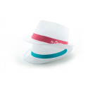 Subrero XL  wit  custom made sublimatieband voor strohoeden 