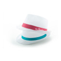 Subrero XL  wit  custom made sublimatieband voor strohoeden 