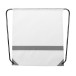 Vidraw blanc  sac à dos réfléchissant 