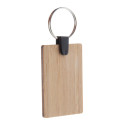 Bambry natuurlijk  bamboo sleutelhanger  
