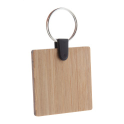 Bambry natuurlijk  bamboo sleutelhanger  