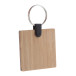 Bambry natuurlijk  bamboo sleutelhanger  