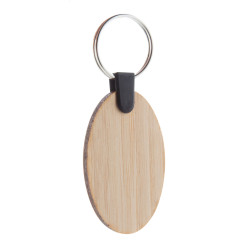 Bambry natuurlijk  bamboo sleutelhanger  