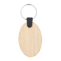 Bambry natuurlijk  bamboo sleutelhanger  