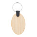 Bambry natuurlijk  bamboo sleutelhanger  