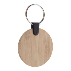 Bambry natuurlijk  bamboo sleutelhanger  