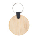 Bambry natuurlijk  bamboo sleutelhanger  