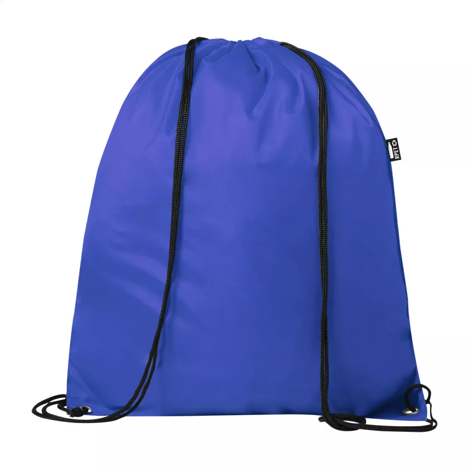 Redraw blauw  RPET-trekkoord tas 