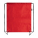 Redraw red  RPET drawstring bag 