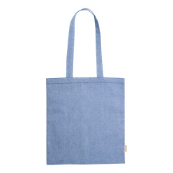 Congish blue  cotton shopping bag 