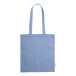 Congish blue  cotton shopping bag 