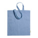 Congish blauw  katoenen boodschappentas 