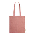 Congish red  cotton shopping bag 