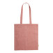 Congish red  cotton shopping bag 