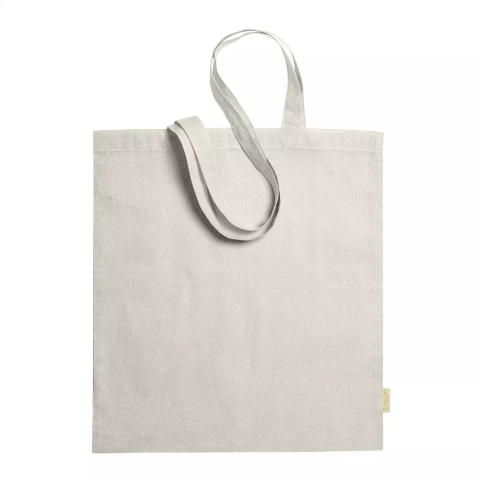 Congish beige  cotton shopping bag 