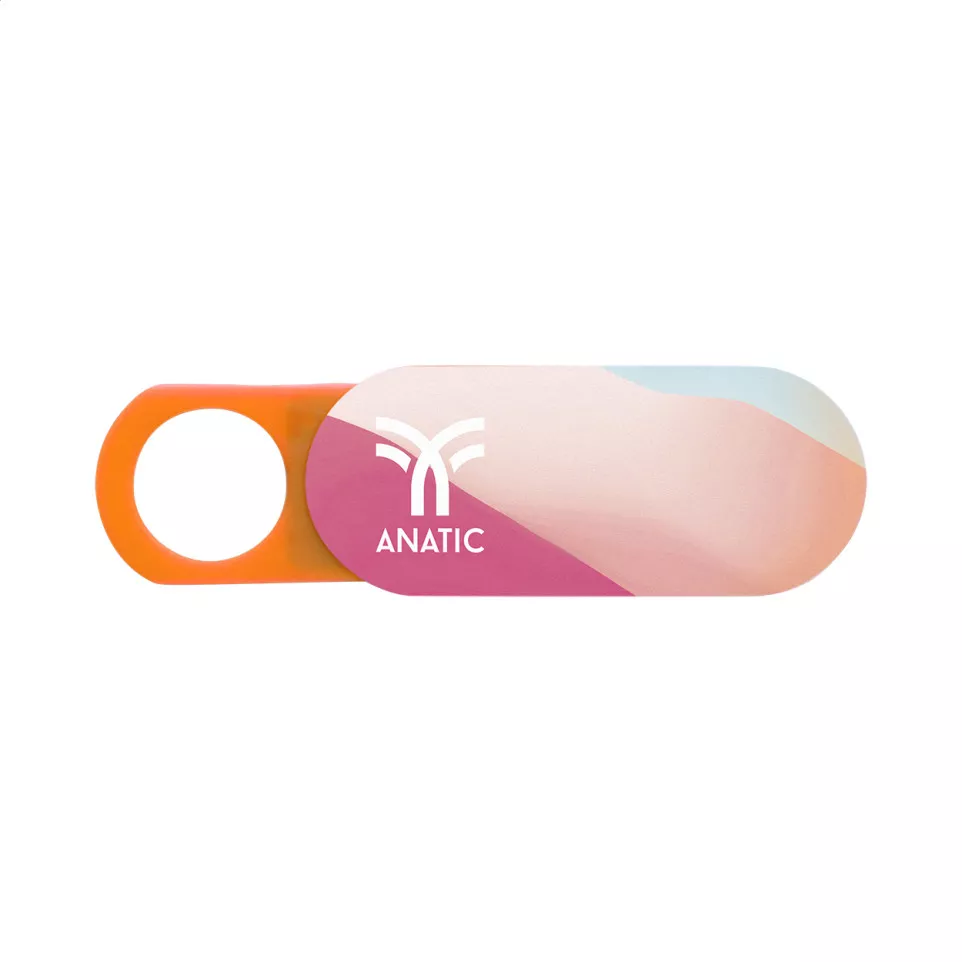 Hideo orange  Cache webcam 